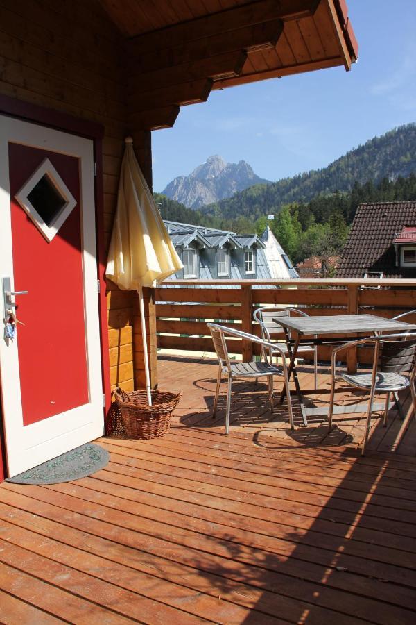 Blockhaus Saeuling - Haus Elise Apartments Füssen Eksteriør bilde